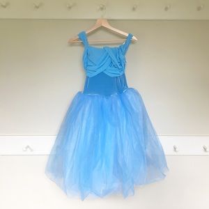 Girl's Blue Ballet Costume